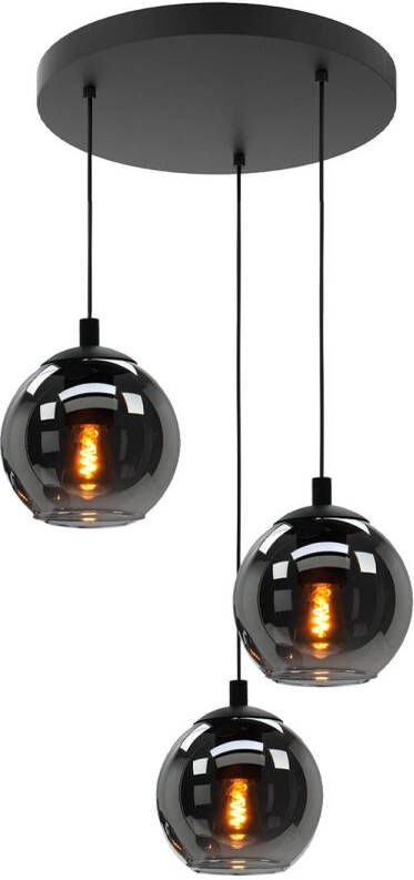EGLO Â AriscaniÂ HanglampÂ -Â 42 5Â cmÂ -Â GlasÂ -Â 3Â lichtsÂ -Â Zwart Leen Bakker - Foto 12