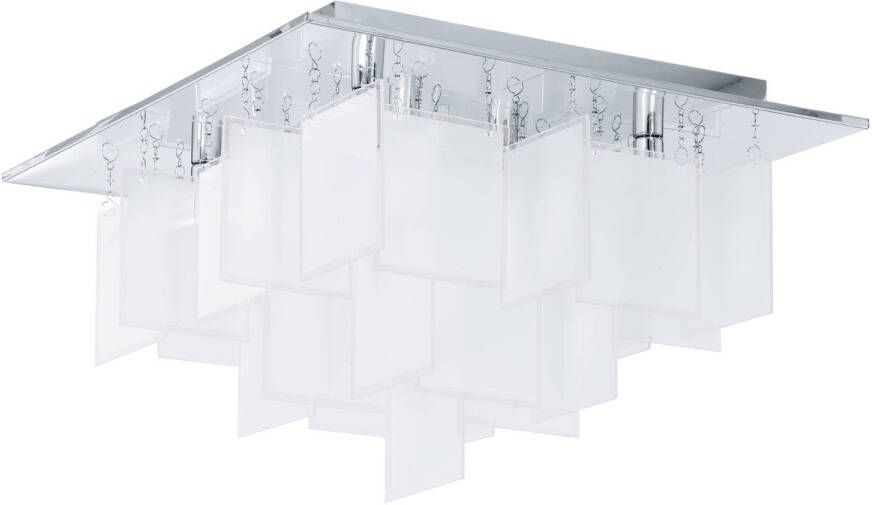 EGLO  Condrada 1 - Plafondlamp - 8 Lichts - Chroom - Wit