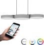 EGLO Connect .z Barbano-Z Hanglamp 82 cm Grijs Wit Instelbaar RGB & wit licht Dimbaar Zigbee - Thumbnail 3