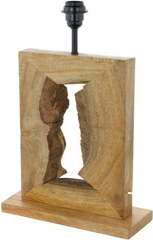 EGLO Ribadeo tafellamp E27 -27x12x41 5 cm (L*B*H) Hout Bruin