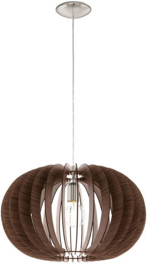 EGLO Stellato Hanglamp E27 50 cm Nikkelmat