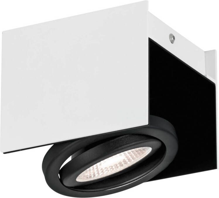 EGLO  Vidago - LED Plafondlamp - 1-lichts - wit zwart