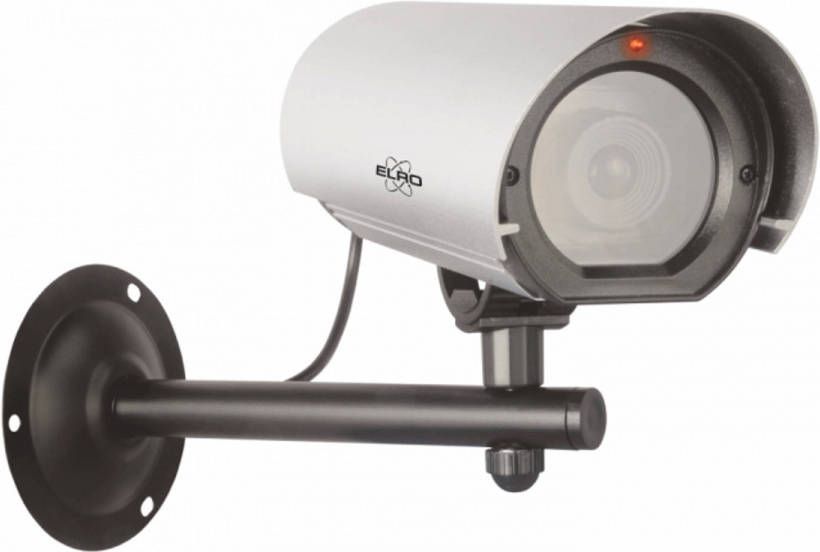 Elro CDB27F Outdoor Dummy Camera Aluminium met Flash Light