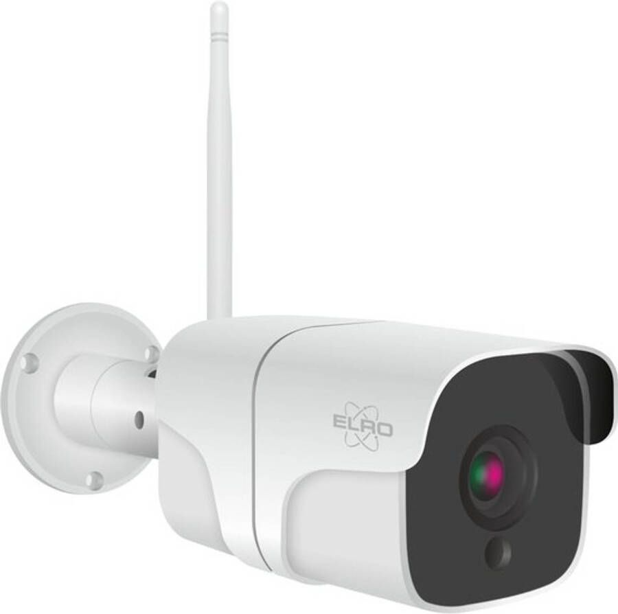 Elro CO7000 Outdoor Wifi IP Beveiligingscamera met bewegingsmelder en nachtzicht Full HD 1080P IP66 Waterdicht