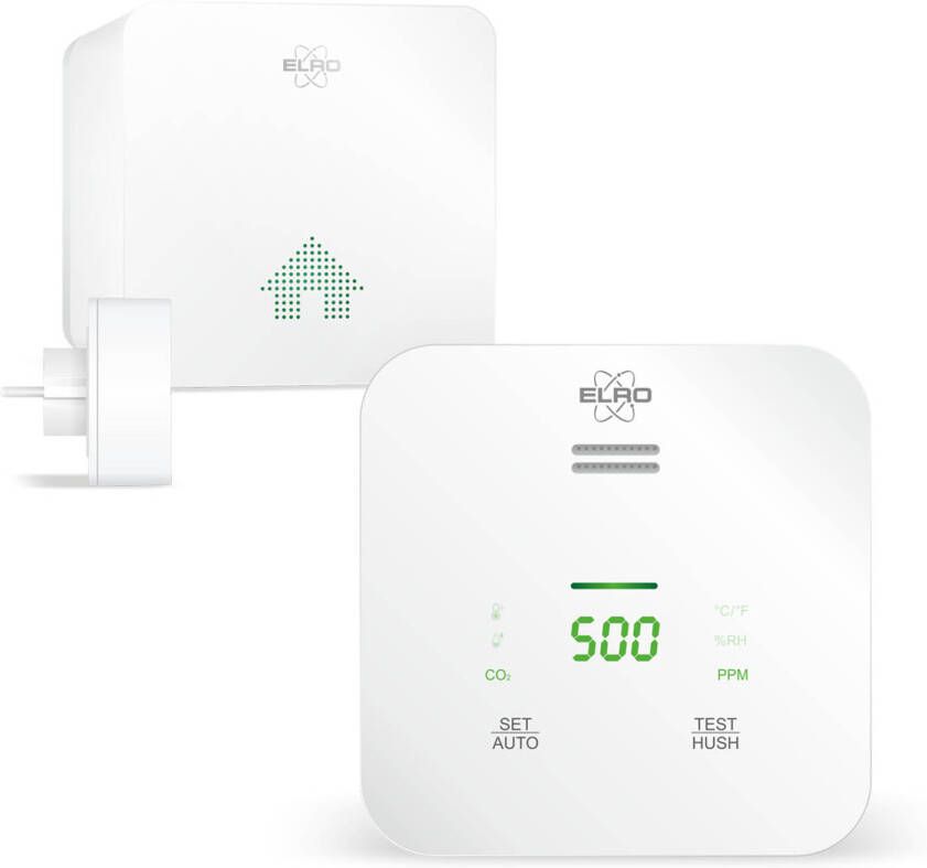 Elro Connects SF500CO2 Slimme Wifi CO2 Meter Kit