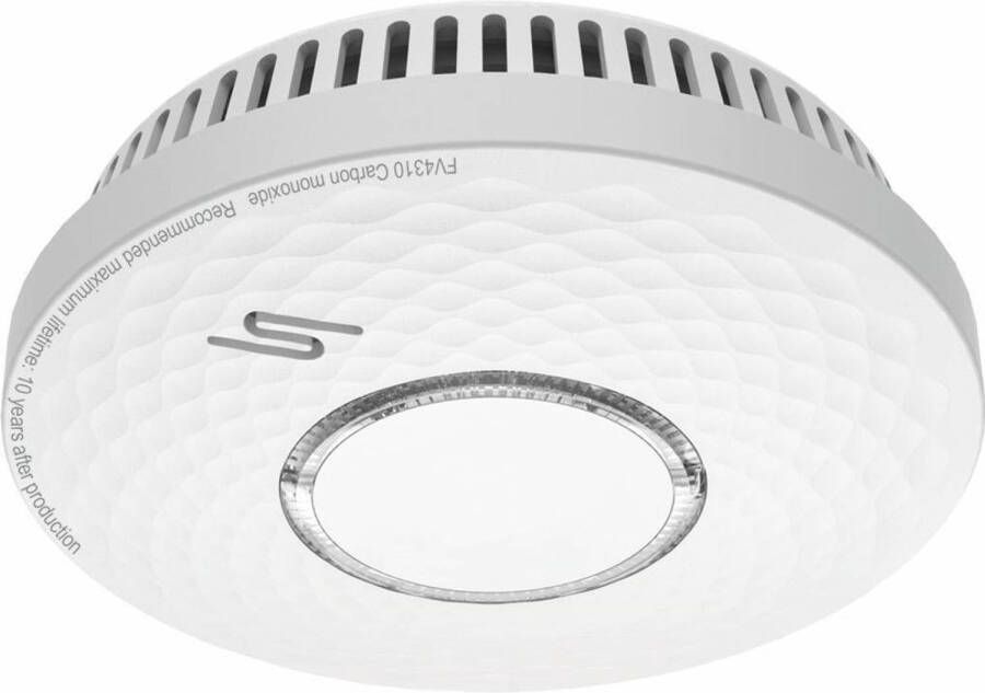 ELRO FV4310 Combi Melder – Rook- & Koolmonoxidemelder met 10 jaar batterij EN 50291-1:2010 A1:2012 en 14604:2005 AC:2008