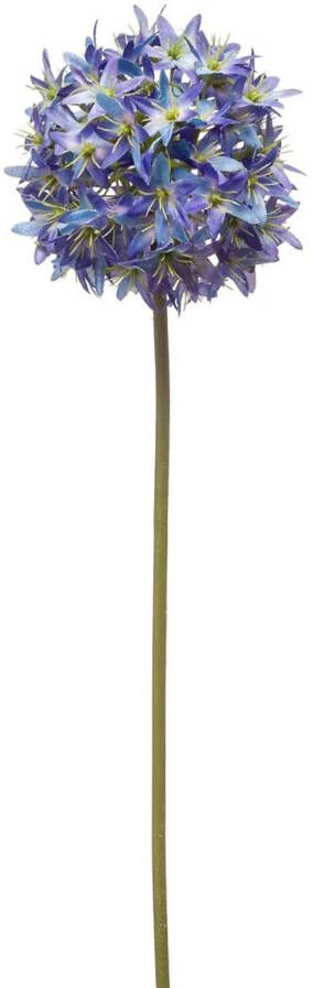Emerald Allium Sierui kunstbloem losse steel blauw 60 cm Natuurlijke uitstraling Kunstbloemen