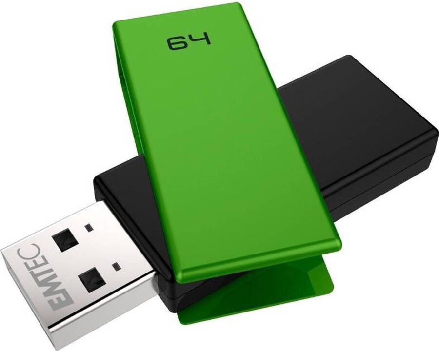 Emtec USB-Stick 64 GB C350 USB 2.0 Brick Green