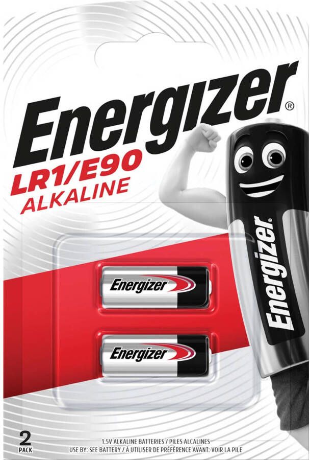 Energizer batterij Alkaline LR1 E90 blister van 2 stuks 10 stuks