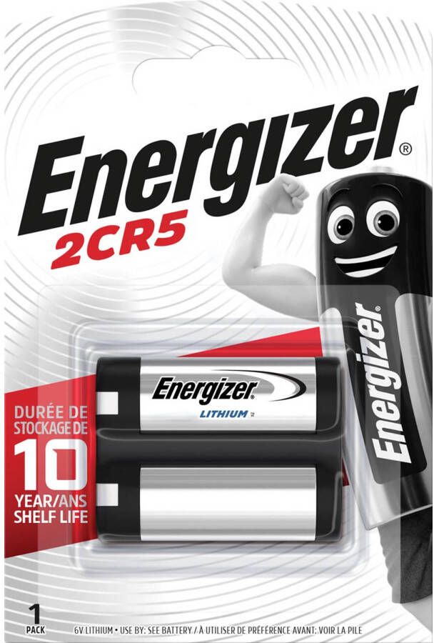 Energizer batterij Photo Lithium 2CR5 op blister 6 stuks