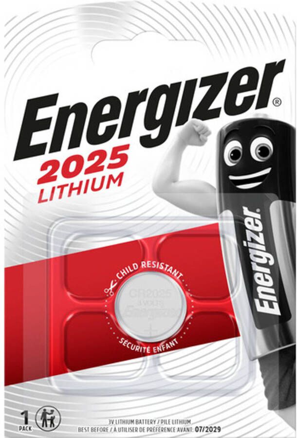 Energizer Lithium CR2025 3V blister 1