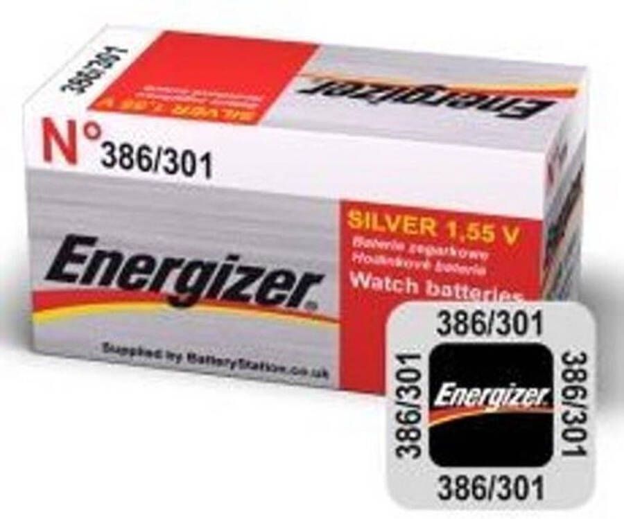 Energizer Silver Oxide Knoopcel batterij301 386 forniturenpack