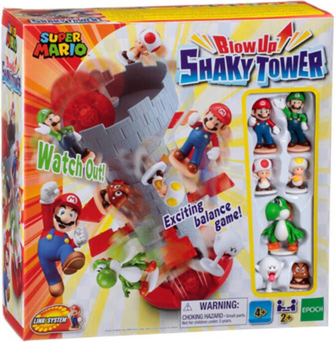 Epoch Super Mario Balansspel Blow Up! Shaky Tower