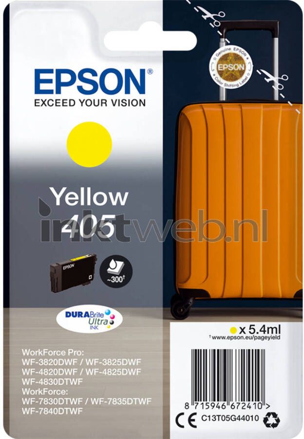 Epson 405 geel cartridge