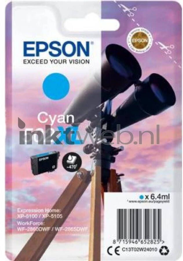 Epson 502XL cyaan cartridge