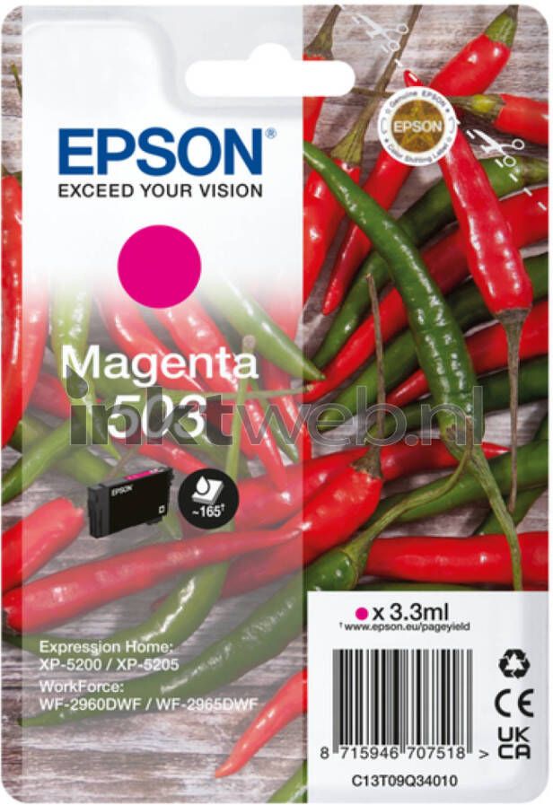 Epson 503 magenta cartridge