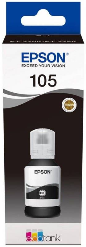Epson ECOTANK T105 fles inkt 140 ml (zwart)