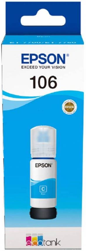 Epson ECOTANK T106 fles inkt 70 ml (cyaan)