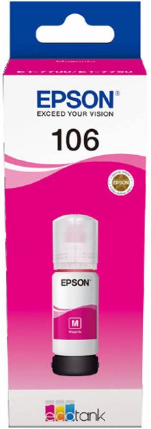Epson ECOTANK T106 fles inkt 70 ml (magenta)