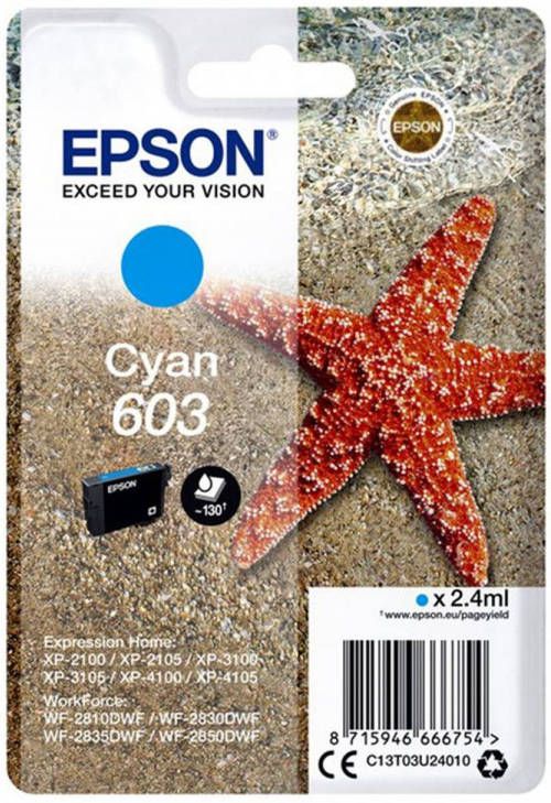 Epson Cartridge 603 Cyaan