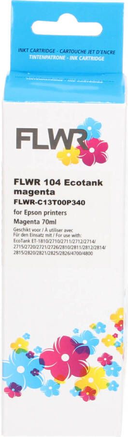 Epson FLWR 104 Ecotank magenta cartridge