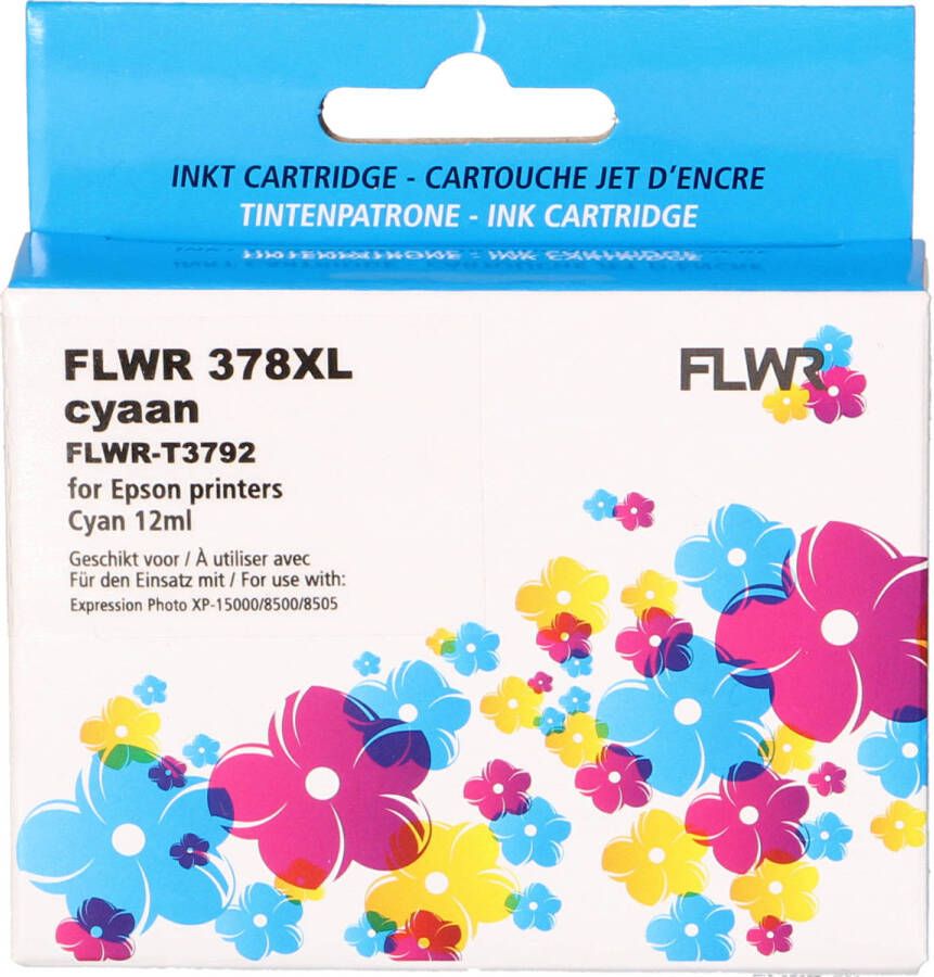 Epson FLWR 378XL cyaan cartridge