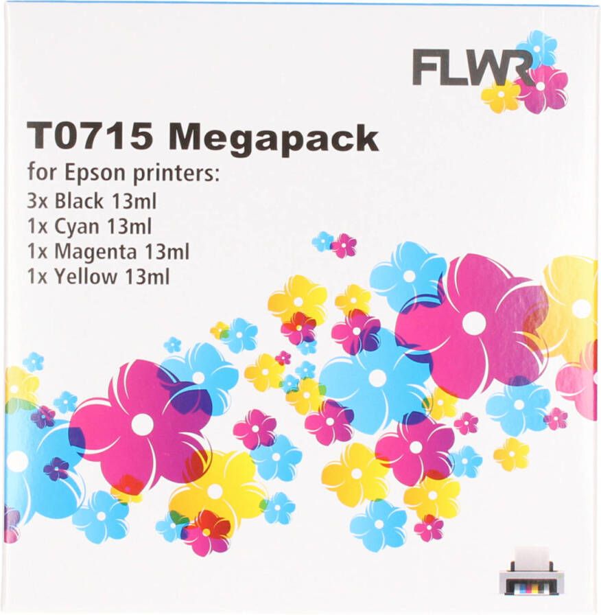 Epson FLWR T0711 2 3 4 Megapack cartridge