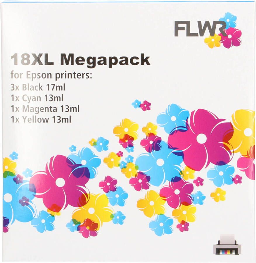 Epson FLWR T1811 2 3 4 Megapack cartridge