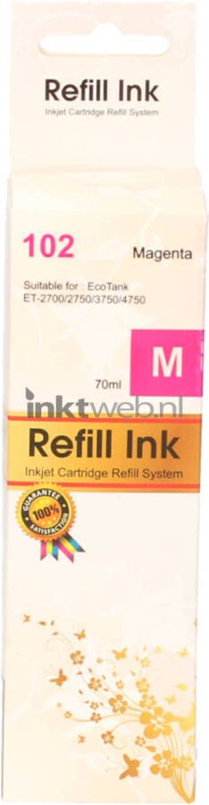 Epson Huismerk 102 Ecotank magenta cartridge