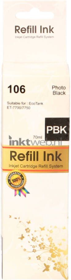 Epson Huismerk 106 Ecotank foto zwart cartridge