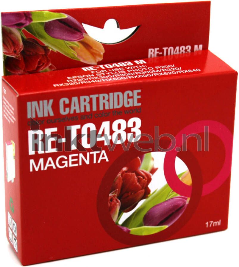 Epson Huismerk T0483 magenta cartridge