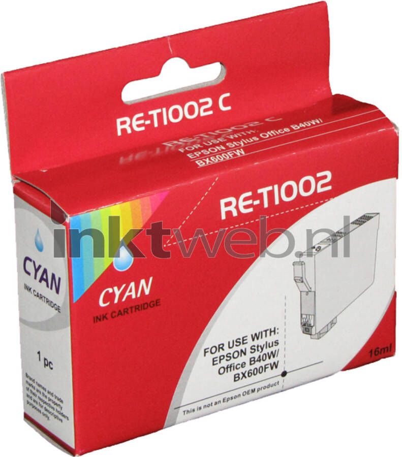 Epson Huismerk T1002 cyaan cartridge