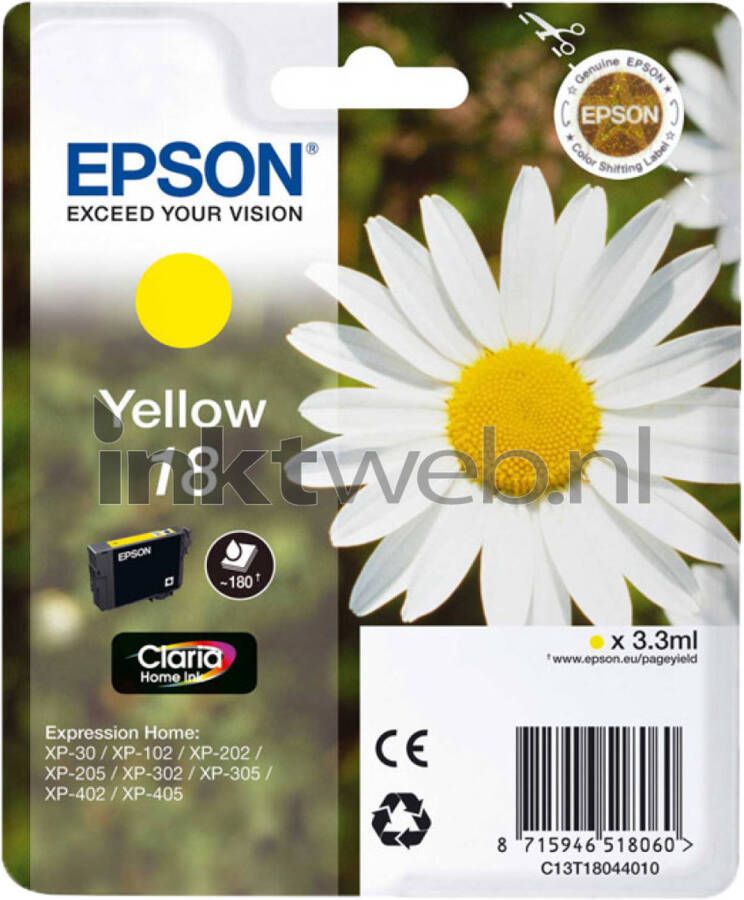 Epson Inkt T1804