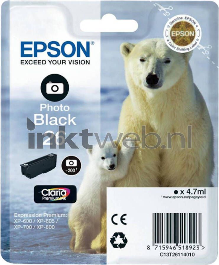 Epson Inkt T2611