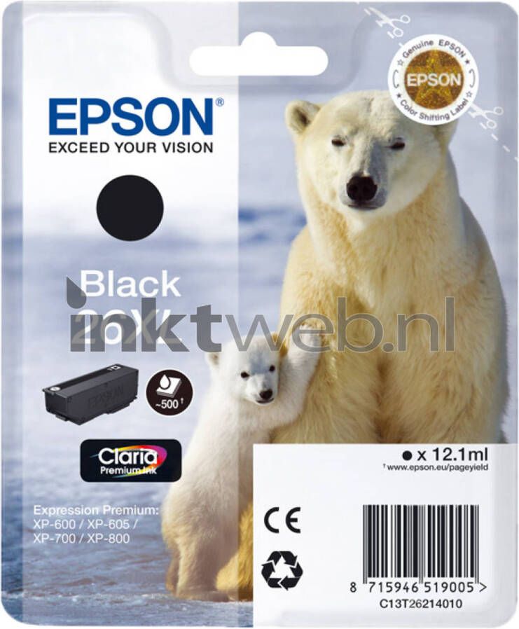 Epson Inkt T2621