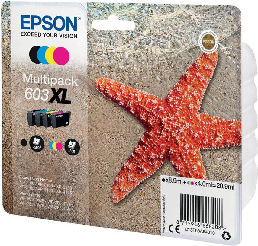 Epson 603XL Multipack 4-colours | Cartridges&Toners | Computer&IT Printen&Scannen | 8715946668208