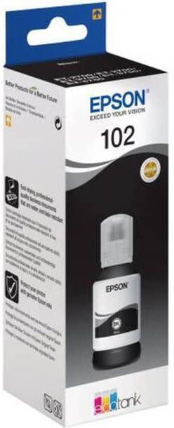 Epson Ink 102 Ink Bottle 127ml BK | Cartridges&Toners | Computer&IT Printen&Scannen | C13T03R140