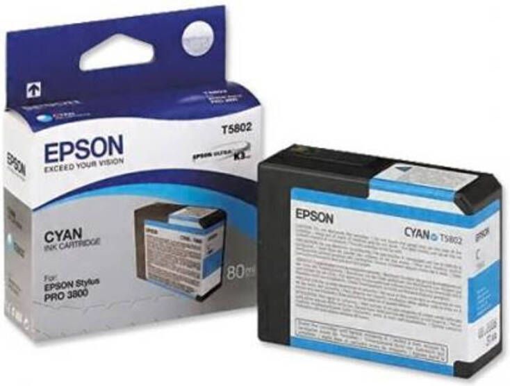 Epson Inktpatroon Cyaan T 580 80 ml