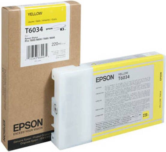 Epson Inktpatroon Geel 220 ml