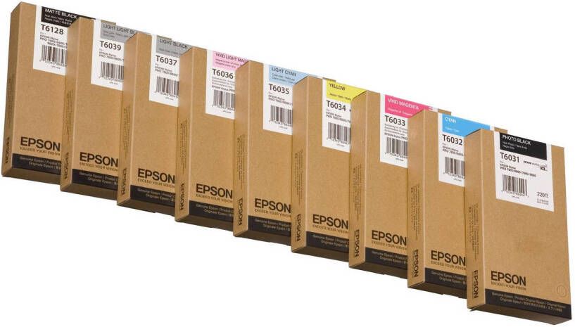 Epson Inktpatroon Licht Zwart T603 220 ml