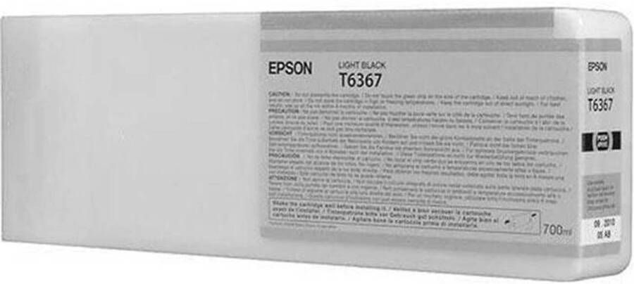 Epson Inktpatroon licht zwart T 636 700 ml T 6367 (544362)