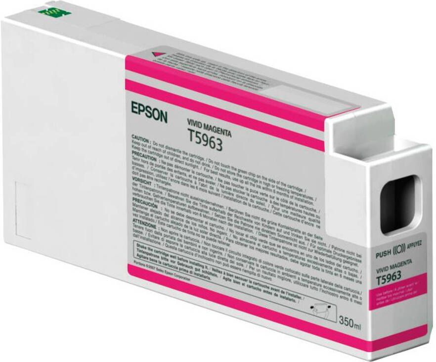 Epson Inktpatroon Vivid Magenta 350 ml T 5963