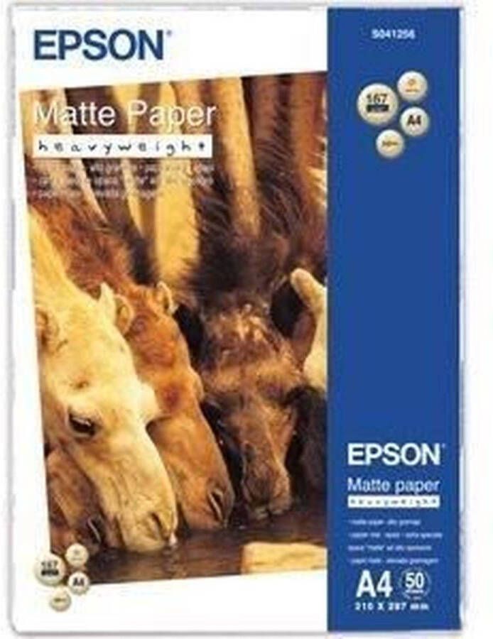 Epson Mat fotopapier S041256 167 g m2 A4 50 vellen