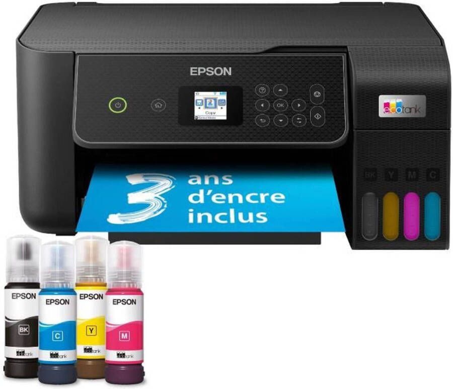 Epson Multifunctionele A4-printer Ecotank ET-2870 Wi-Fi Inkttanks Inclusief 3 jaar inkt