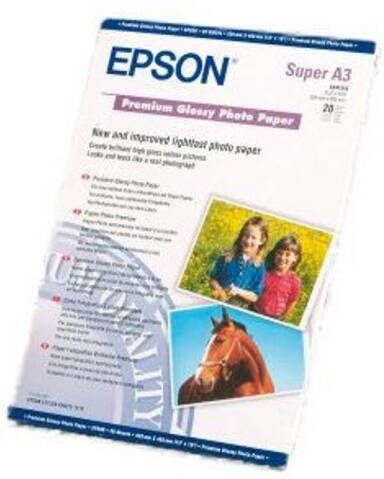 Epson Premium Glans Photo Paper A3 20 vel 255 g