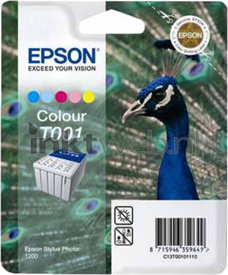 Epson T001 kleur cartridge