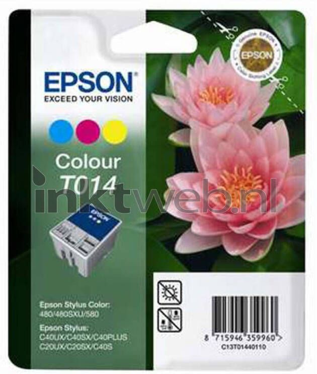 Epson T014 kleur cartridge