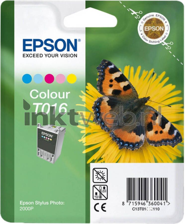 Epson T016 kleur cartridge