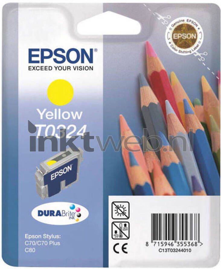 Epson T0324 geel cartridge