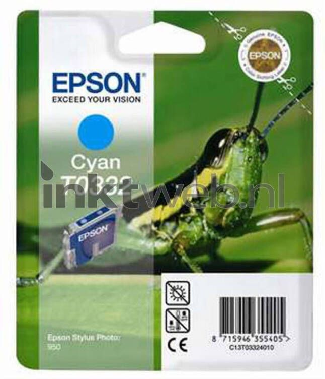 Epson T0332 cyaan cartridge